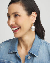 Silver Tayla Drop Silver Earrings