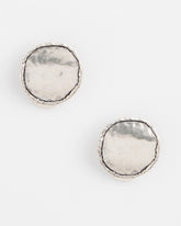 Silver No Droop™ Silver Tone Clip-On Earrings