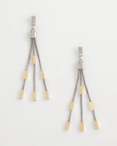 Mixed Metals Mixed Metal Linear Earrings