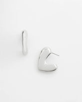 Silver No Droop® Silver Tone Mini Hoops