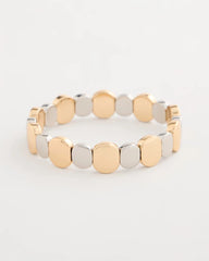 Mixed Metals Mixed Metals Glam Stretch Bracelet