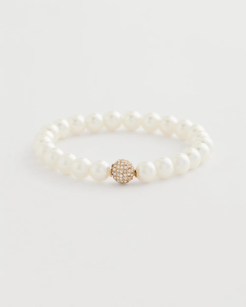 Pearl Pearlescent Stretch Hero Bracelet