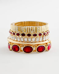 Gold Gold Hinge Bangle