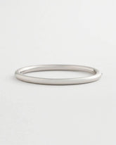 Silver Silver Hinge Bangle