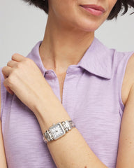 Silver Chico's Originals Vintage Silver Cuff Watch