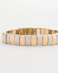 Mixed Metals Mixed Metal Watch Band