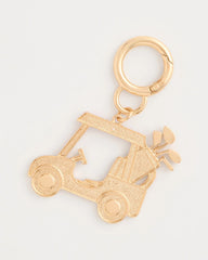 Pink Pink Enamel Golf Cart Bag Charm