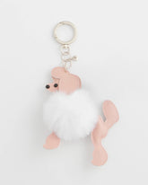 Pink Poodle Bag Charm
