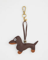 Brown Dachshund Bag Charm