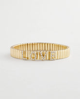 Gold Love Watch Band Bracelet