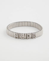 Silver Hope Watch Band Bracelet