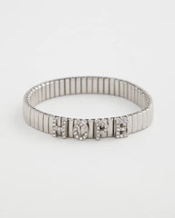 Silver Hope Watch Band Bracelet