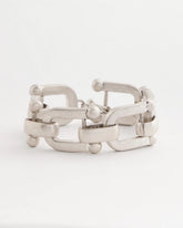 Silver Silvertone Link Chain Bracelet