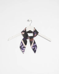 Black Fjord Flora Square Neckerchief Scarf