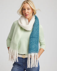 Cool Multi Cozy Ombre Oblong Scarf