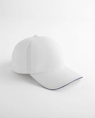 Alabaster Baseball Piping Perforated Sport Hat