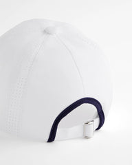 Alabaster Baseball Piping Perforated Sport Hat