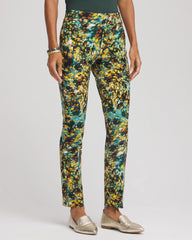 Black Brigitte™ Slim Pull-On Ankle Pants