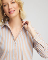 Vanilla Chai Vanilla Chai Striped Shirtdress