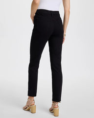 Black So Slimming Petite Girlfriend Ankle Jeans