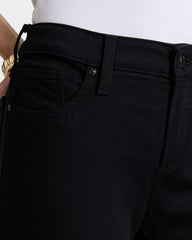 Black So Slimming Petite Girlfriend Ankle Jeans