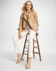 Sea Salt Skinny Ankle Jeans