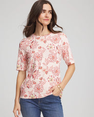 Siesta Rose Elbow Sleeve Tee