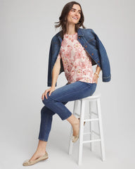 Siesta Rose Elbow Sleeve Tee