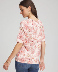 Siesta Rose Elbow Sleeve Tee