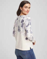 Multi Printed V-Neck Sweater
