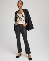Purple Royale Ella Metallic V-Neck Sweater