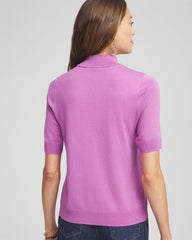 Gooseberry Ella Elbow Sleeve Mockneck Sweater