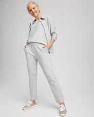 Frosted Gray Heather Zenergy® Luxe Diamante Pants