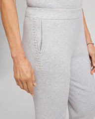 Frosted Gray Heather Zenergy® Luxe Diamante Pants