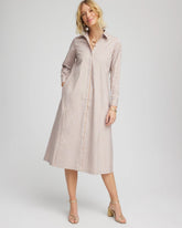 Vanilla Chai Vanilla Chai Striped Shirtdress