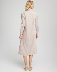 Vanilla Chai Vanilla Chai Striped Shirtdress