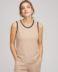 Champagne Fizz Zenergy® Luxe Cashmere-Blend Tank
