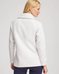 Light Heather Gray Zenergy® Textured Rib Tunic
