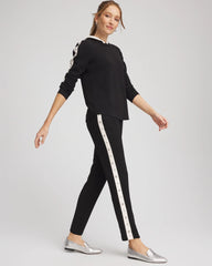 Black Zenergy® Grommet Pants