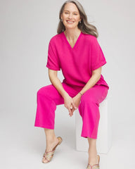 Crushed Berries Zenergy® Gauze Lounge Shirt
