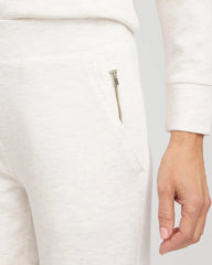 Ecru Zenergy® Heathered Ankle Pants