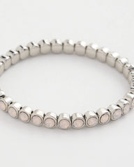 Iridescence Shiny Round Stretch Bracelet
