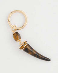 Brown Chico's Originals Tortoise Bag Charm