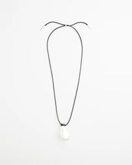 Mixed Metals Silvertone Adjustable Pendant Necklace