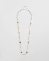 Pink Pink Art Deco Beaded Necklace
