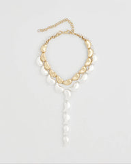 Mixed Metals Convertible Mixed-Metals Y-Necklace