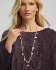 Multi Adjustable Charm Necklace