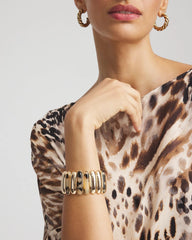 Brown Tortoise Stretch Bracelet