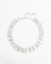 Silver Silver Wave Collar Necklace