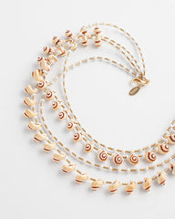 Neutral Multi-Strand Shell Necklace
